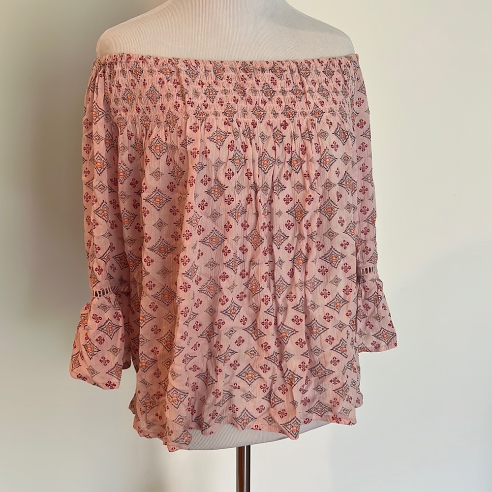Off the shoulder blouse